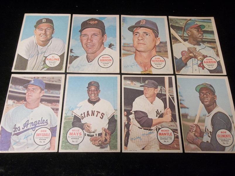 1967 Topps Baseball Posters- Set of 32