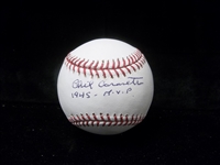 Autographed Phil Cavarretta Official MLB Baseball