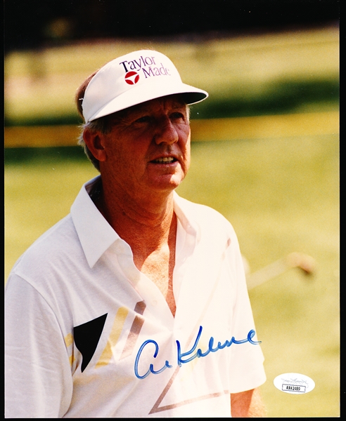 Autographed Al Kaline Detroit Tigers MLB Golfing 8” x 10” Photo- JSA Certified