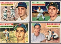 1956 Topps Bb- 4 Diff