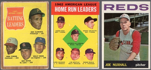 Three Baseball Cards