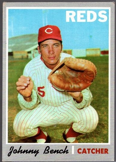 1970 Topps Bb- #660 Johnny Bench, Reds- Hi#