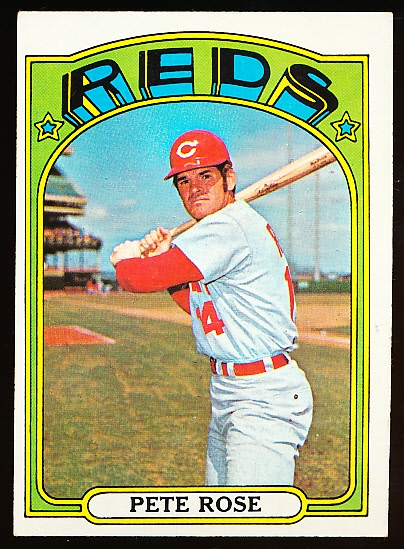 1972 Topps Bb- #559 Pete Rose, Reds