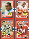 1985 Topps USFL Football- 4 Stars