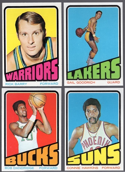 1972-73 Topps Basketball- 30 Diff