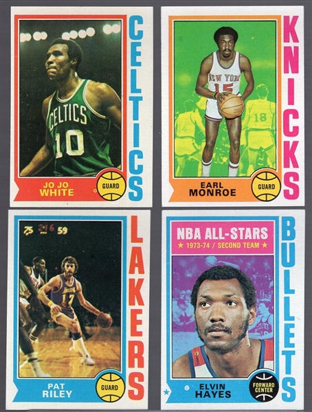 1974-75 Topps Bask- 4 Stars