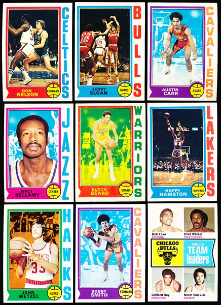 1974-75 Topps Bask- 21 Diff