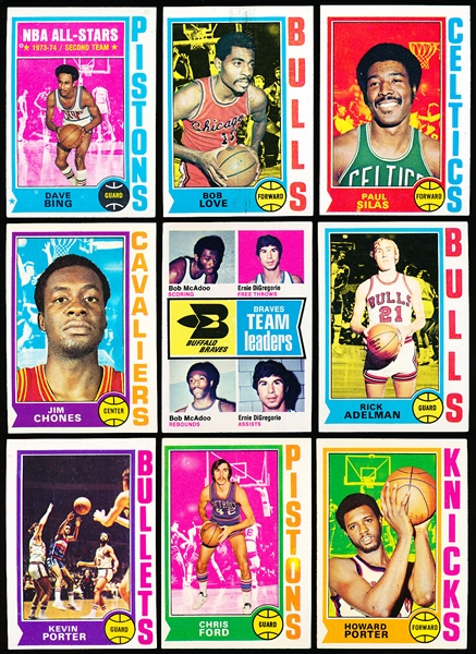 1974-75 Topps Bask- 45 Diff