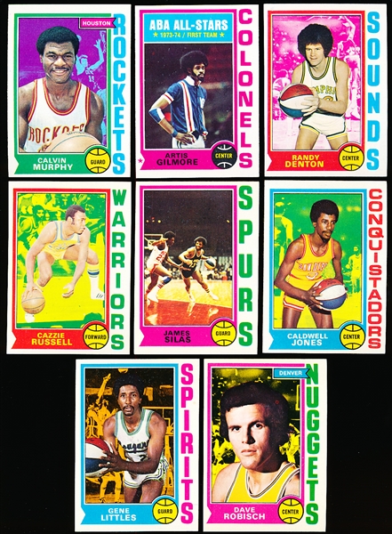 1974-75 Topps Bask- 24 Diff