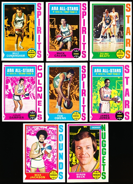 1974-75 Topps Bask- 21 Diff