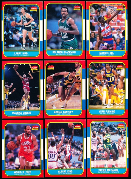 1986-87 Fleer Basketball- 21 Diff