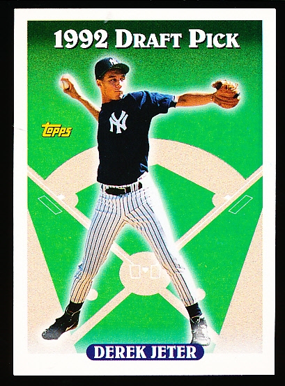 1993 Topps Bb- #98 Derek Jeter RC, Yankees