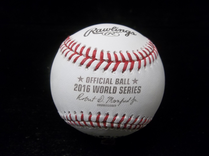 Official 2016 MLB World Series Bsbl.