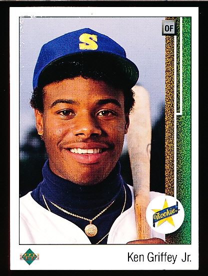 1989 Upper Deck Bb- #1 Ken Griffey Jr. RC, Mariners