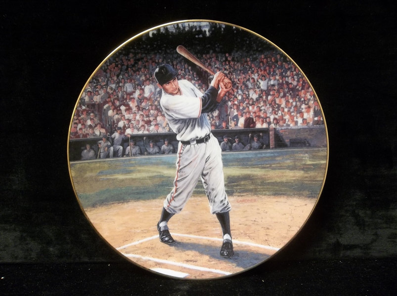 1993 Bradford Exchange “Bobby Thomson: Shot Heard Round the World” 8” Diameter Porcelain Plate