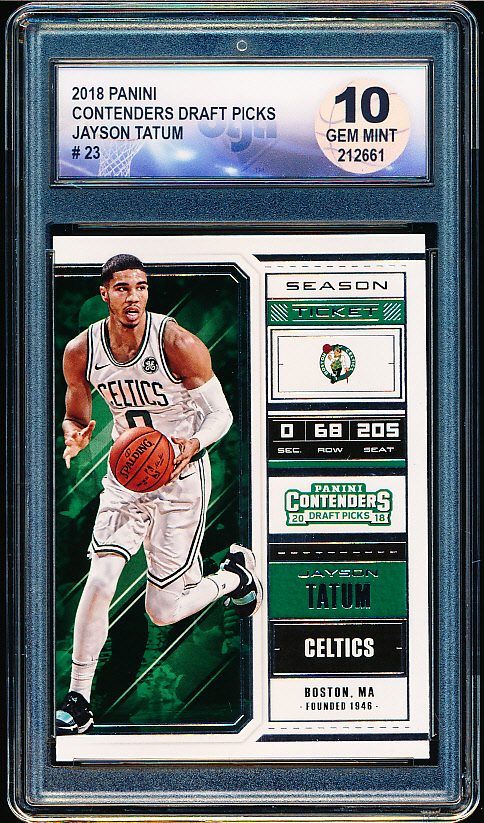 Lot Detail - 2018 Panini Contenders Basketball Draft Picks- #23 Jason ...