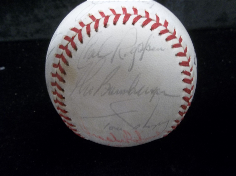 Autographed 1977 Baltimore Orioles Official AL MLB Baseball- 20 Signatures