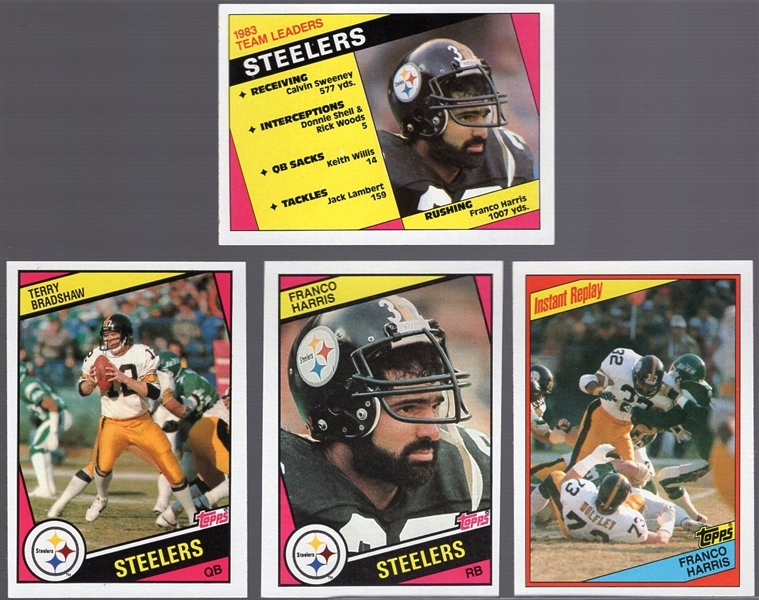 1984 Topps Fb- Pitt. Steelers- 31 Cards