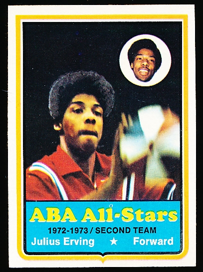 1973-74 Topps Basketball- #240 Julius Erving