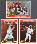 1965 Topps Bb- 4 Diff World Series Cards