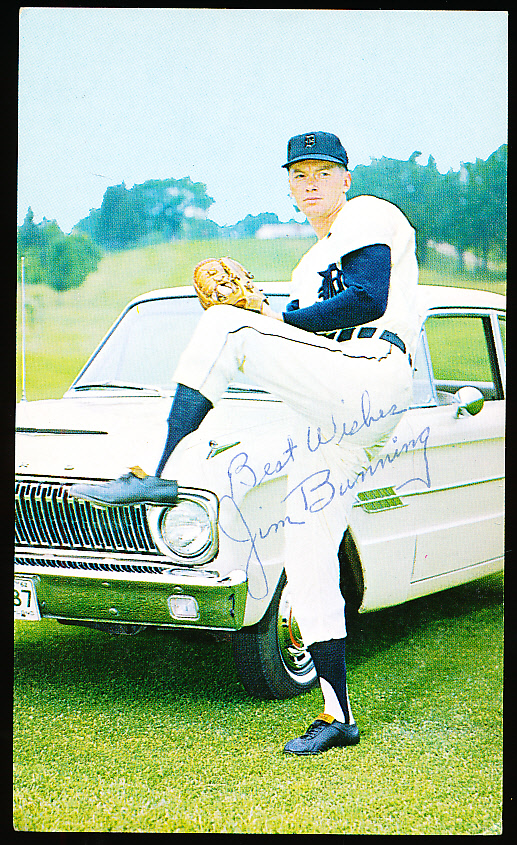 Lot Detail - 1962 Ford Detroit Tigers MLB Postcards- Jim Bunning