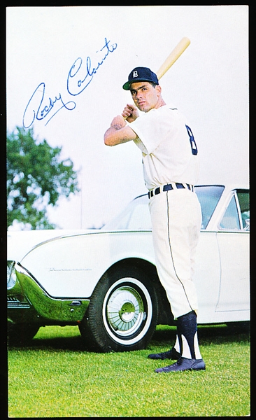 1962 Ford Detroit Tigers MLB Postcards- Rocky Colavito