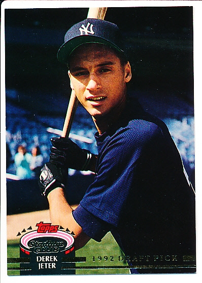 Lot Detail - 1993 Stadium Club Murphy Bb- #117 Derek Jeter RC, Yankees