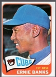 1965 Topps Baseball- #510 Ernie Banks, Cubs