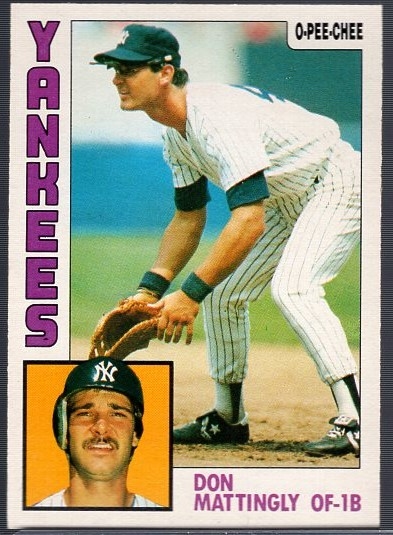 1984 O-Pee-Chee Bsbl. #8 Don Mattingly RC, Yankees