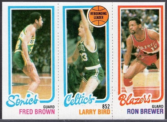 1980-81 Topps Bskbl.- #228/31 Larry Bird RL/198