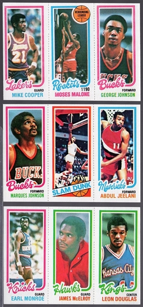 1980-81 Topps Bskbl.- 25 Diff. Cards
