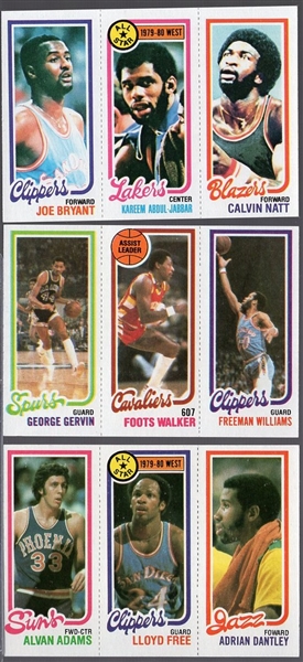1980-81 Topps Bskbl.- 21 Diff. Cards