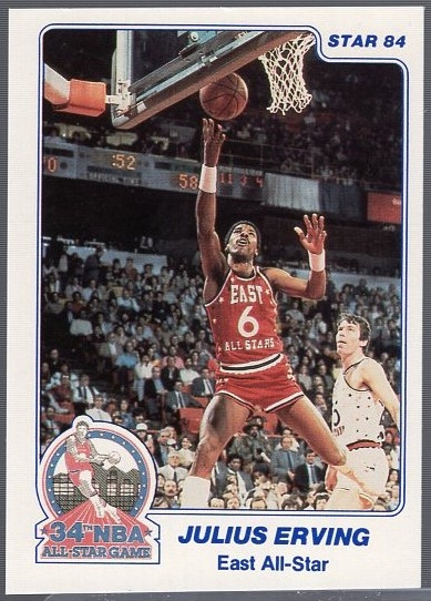 1984 Star Bskbl. “All-Star Game” #4 Julius Erving
