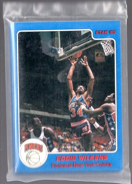 1984-85 Star Bskbl.- New York Knicks Complete Sealed Set in Original Bag
