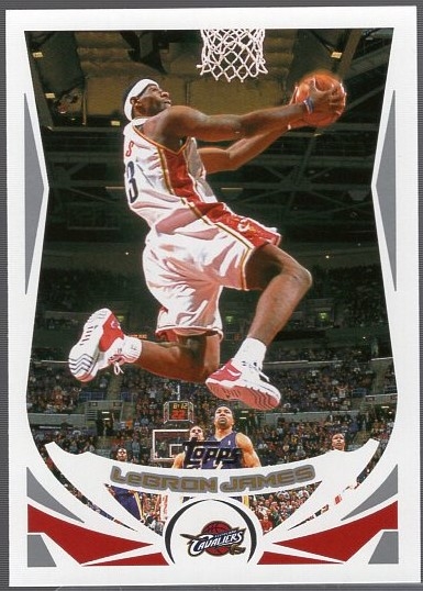 2004-05 Topps Bskbl. #23 LeBron James, Cavaliers