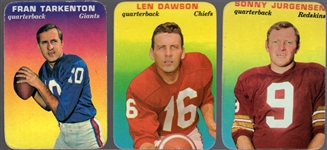 1970 Topps Ftbl. “Super Glossy”- 3 Diff. Cards