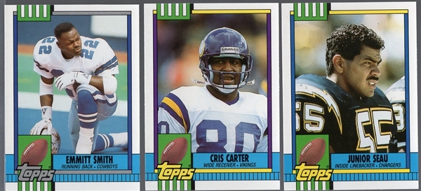 1990 Topps Traded Ftbl.- 1 Complete Set of 132 Cards