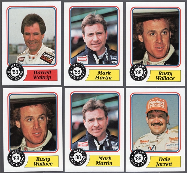 1988 Maxx Racing- 6 Asst. Cards