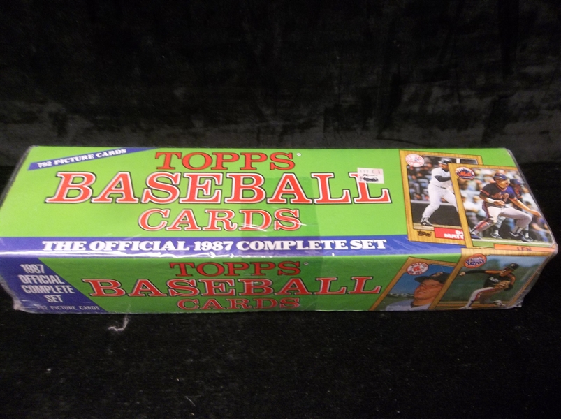 1987 Topps Baseball Factory Sealed Retail Set of 792 Cards