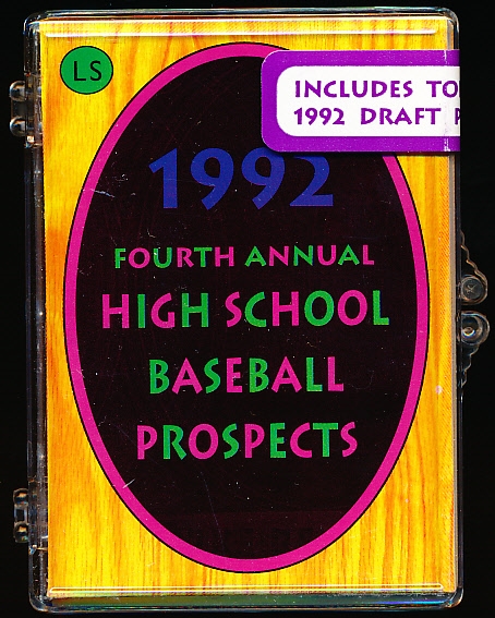 1992 Little Sun “4th Annual High School Baseball Prospects” Factory Sealed Set of 30 with Derek Jeter! Set #77/3,000