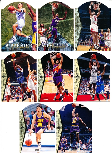 1994-95 SP Basketball- “Die-Cut” Parallels- 112 Diff.