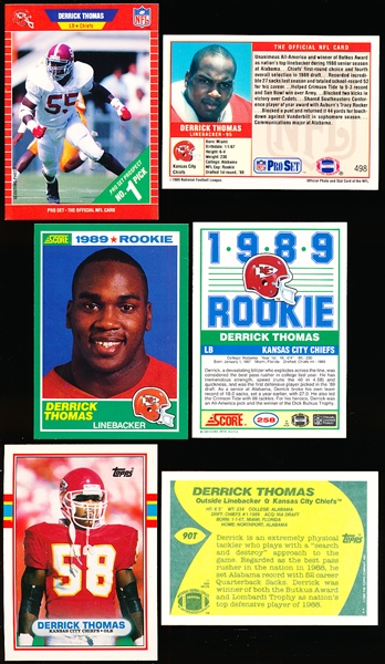 1989 Derrick Thomas Rookies- 14 Asst.