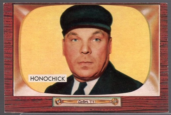 1955 Bowman Bb- #267 Jim Honochick Umpire