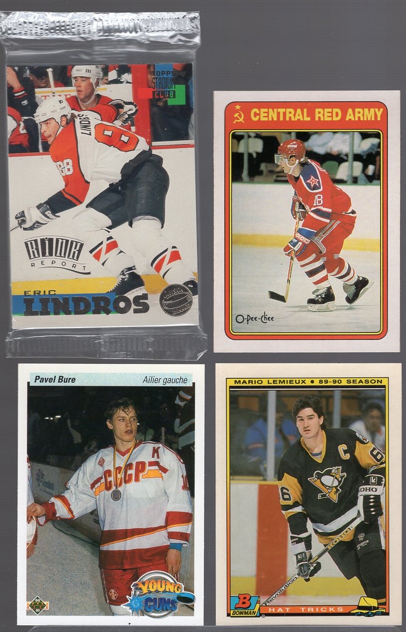 Lot Detail - Hockey Card Clean-Up Lot