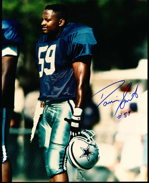 Autographed Darrin Smith Dallas Cowboys NFL Color 8” x 10” Photo