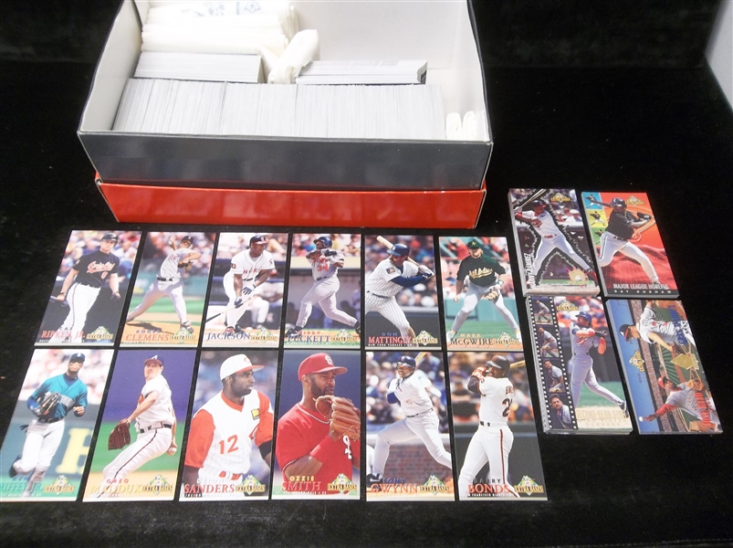 Lot Detail - 1994 Fleer Extra Bases Baseball- Approx. 750 Asst. Plus ...