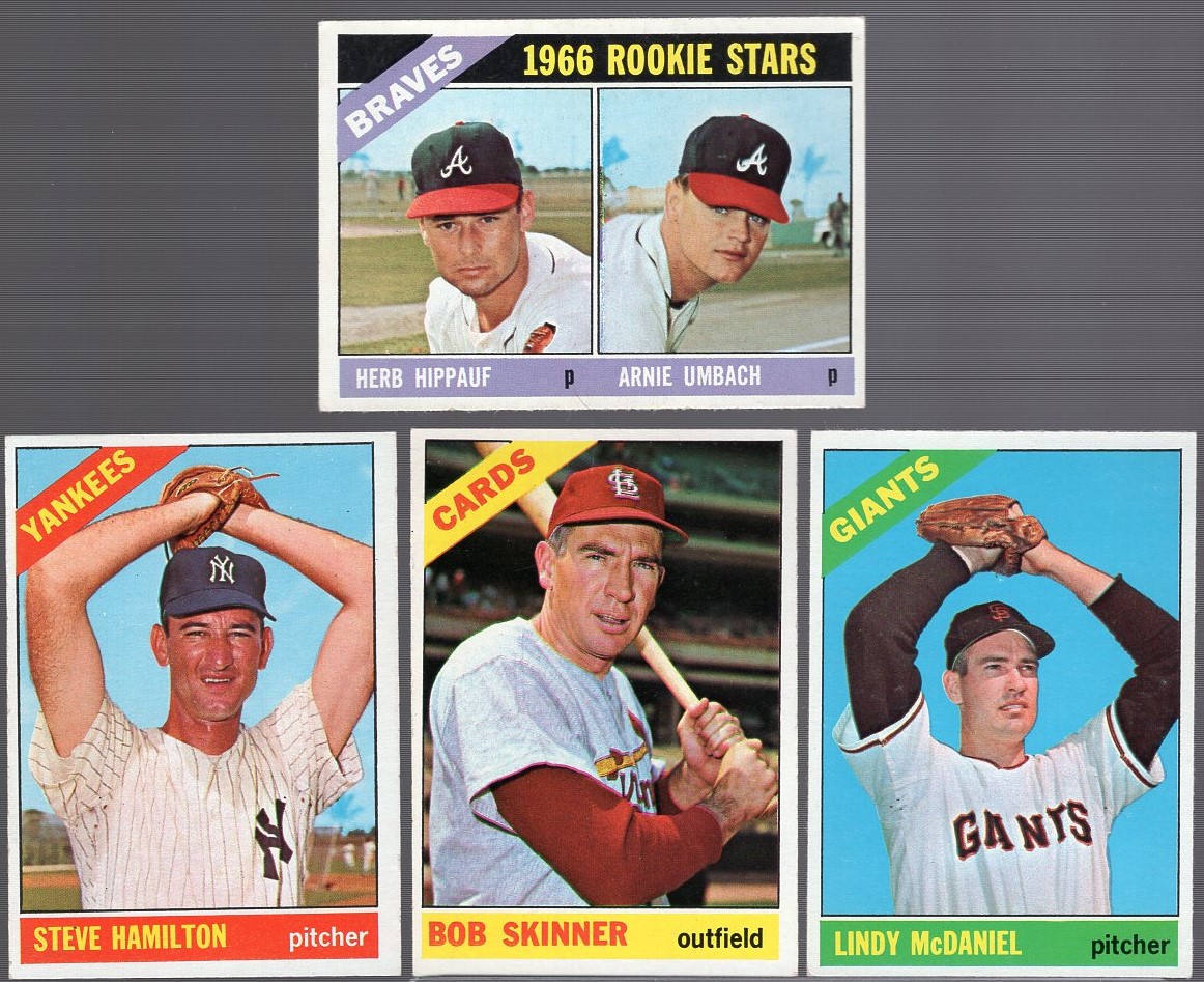 Lot Detail - 1966 Topps Baseball- 19 Diff