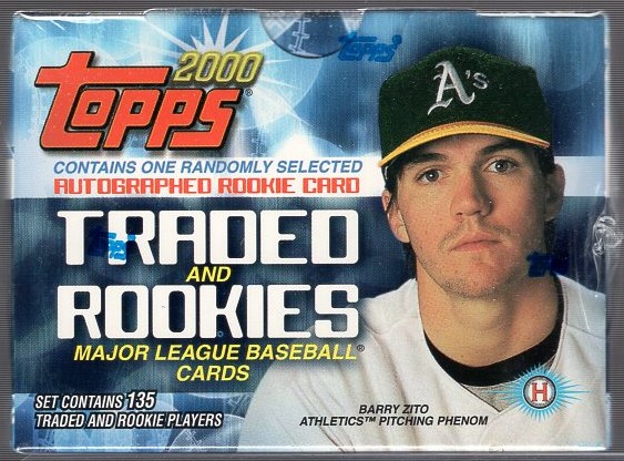 Lot Detail - 2000 Topps Traded and Rookies- Factory Sealed Set of 135 ...