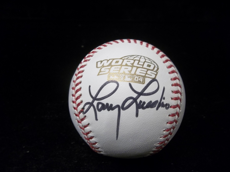 Autographed Larry Lucchino ’04 Rawlings World Series (Selig Comm) Baseball- PSA/DNA Certified