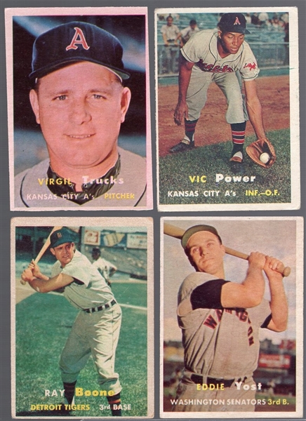 1957 Topps Bb- 15 Diff